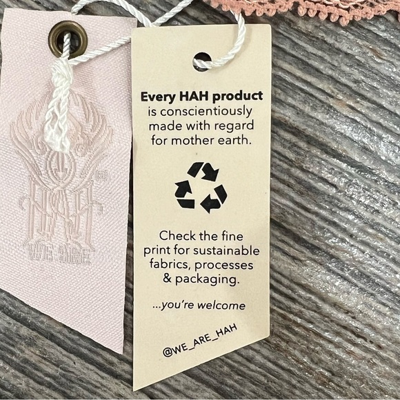 NWT We are HAH Free People Got Ur Back Bra XS Lace & Mesh Bralette Cooper Rose - Picture 10 of 13